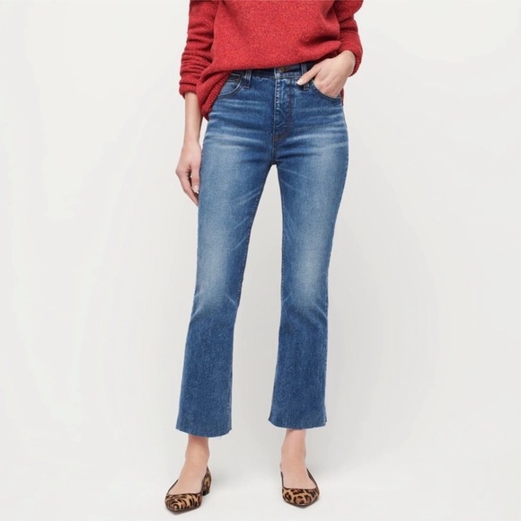 J. Crew Billie Demi Boot Crop Jean - Picture 2 of 12